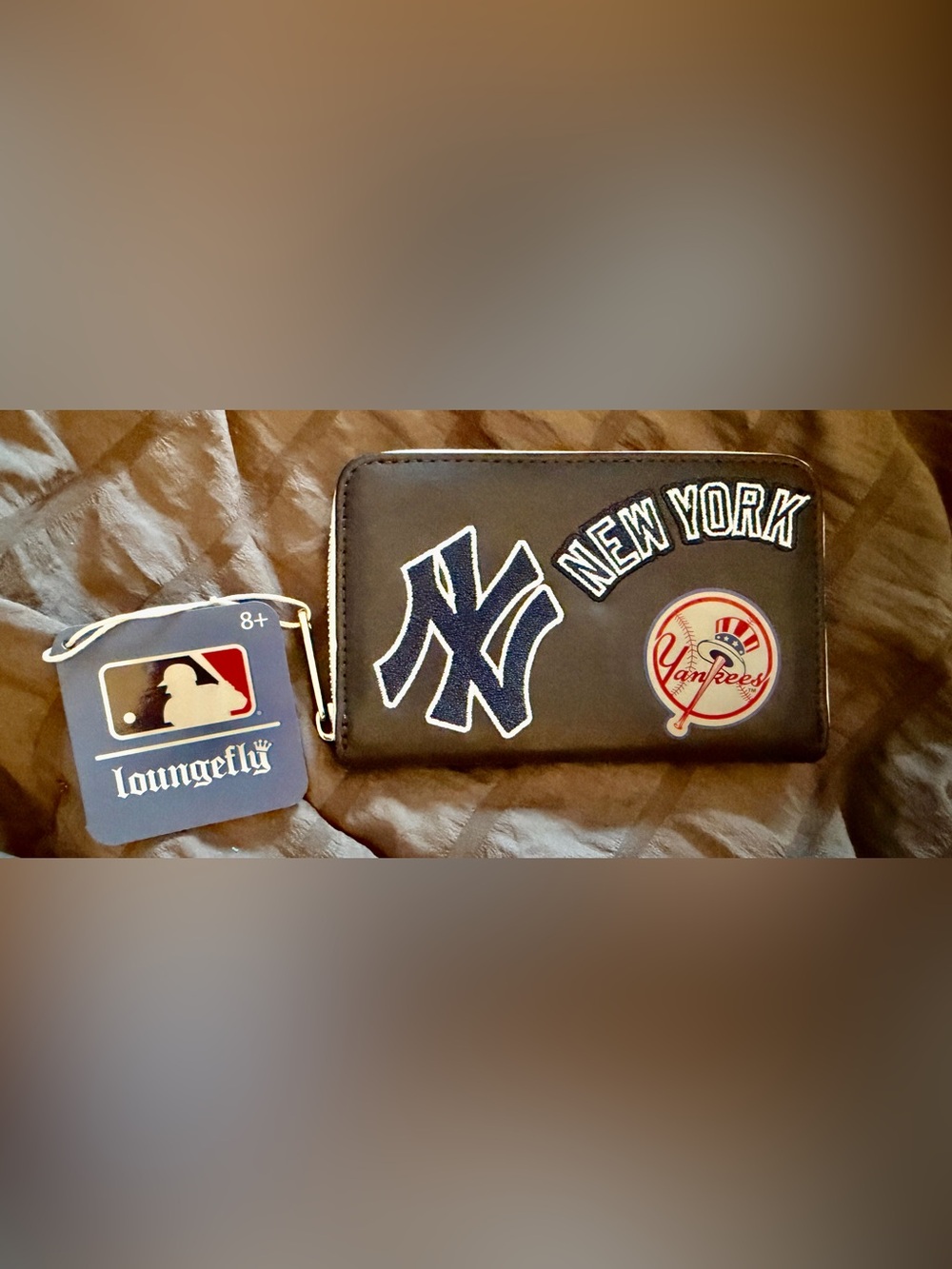 Loungefly Navy Card wallet  with Navy Team Patch